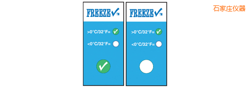 石家莊溫度指示標(biāo)簽 冷凍檢查 Thermolabels
